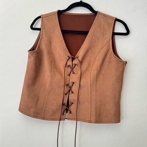 Lace-Up Women's Festival/Renaissance Top